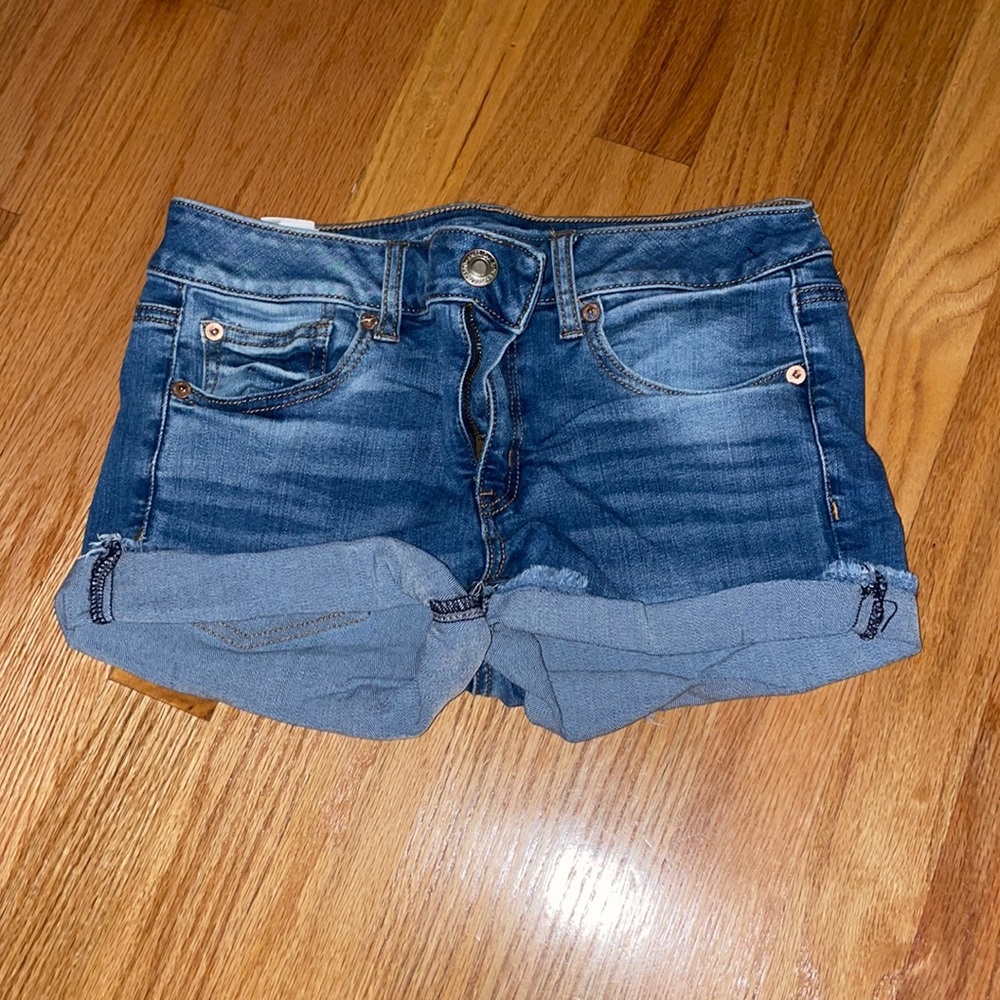 American eagle jean shorts